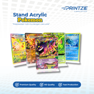 Pokemon Standee Acrylic Custom UV Print