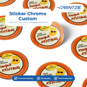 Sticker Chromo A3+ Custom