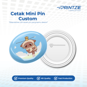 Personalized Mini Pin Custom